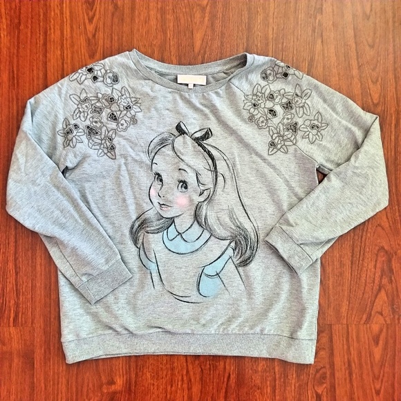 alice in wonderland sweater